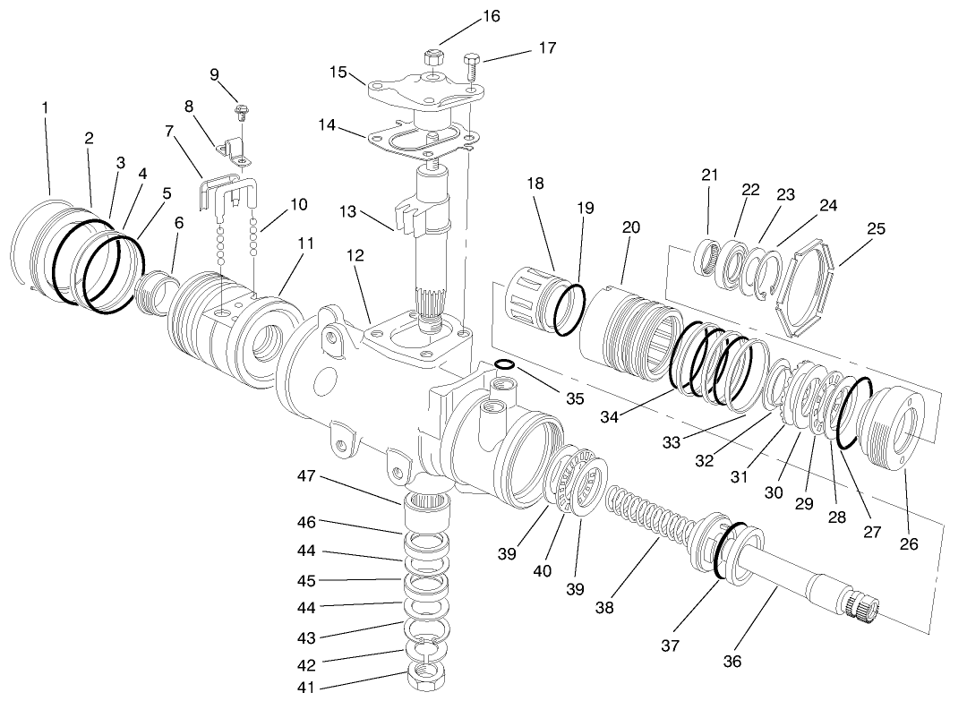 Steering Gear Assembly No. 87-1500