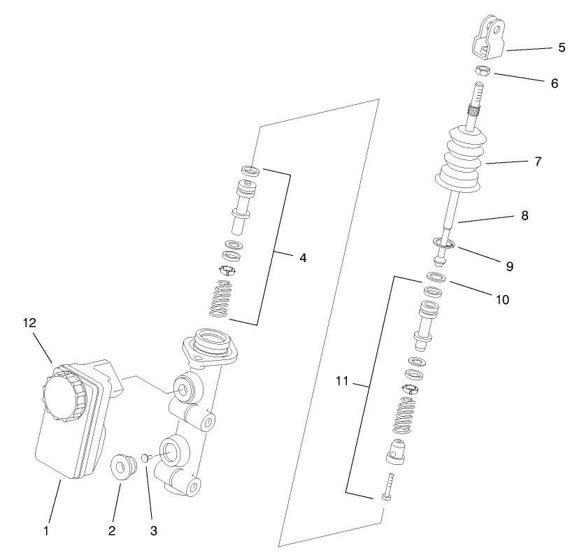 Master Brake Cylinder No. 94-3800