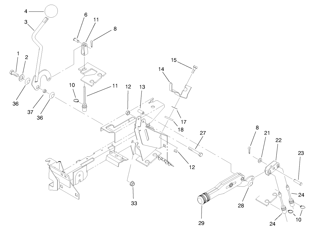 Differential Lock & Parking Brake Assemblies