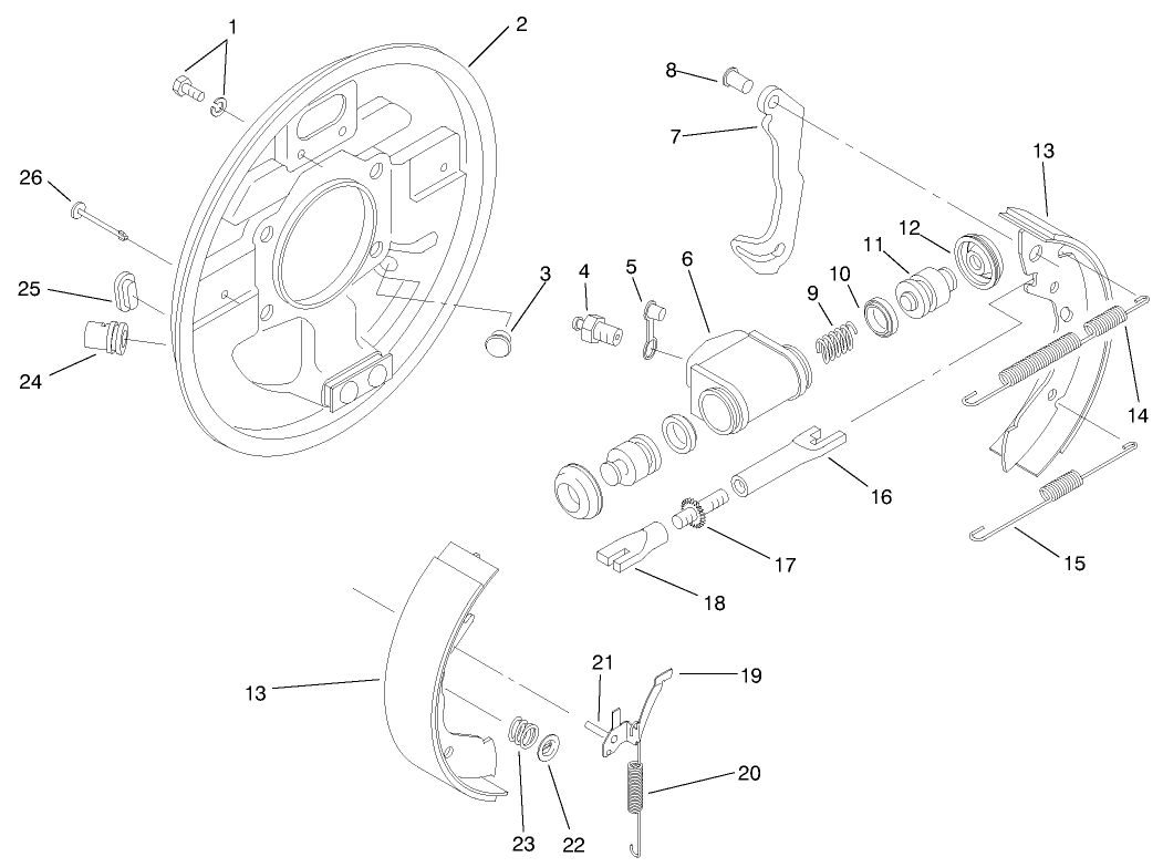 Front Brake Assembly