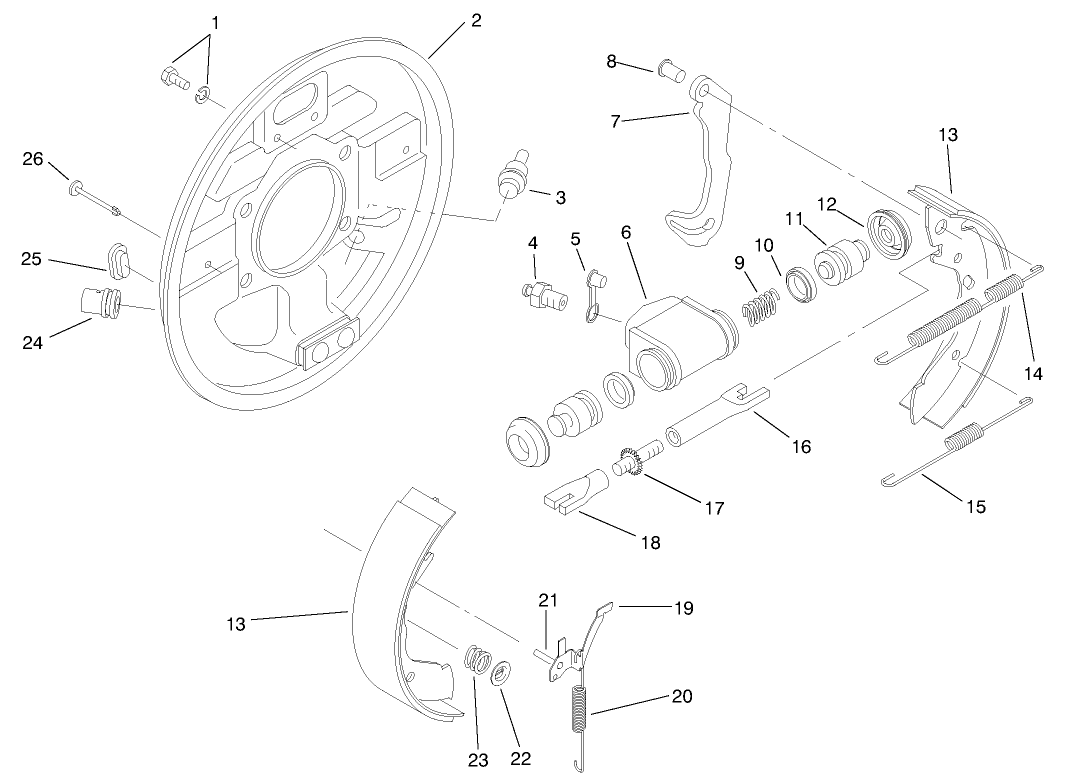 Rear Brake Assembly