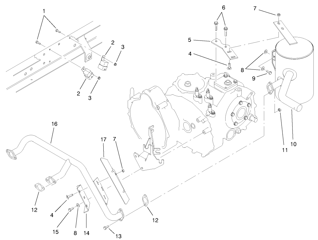 Muffler & Relay Assembly