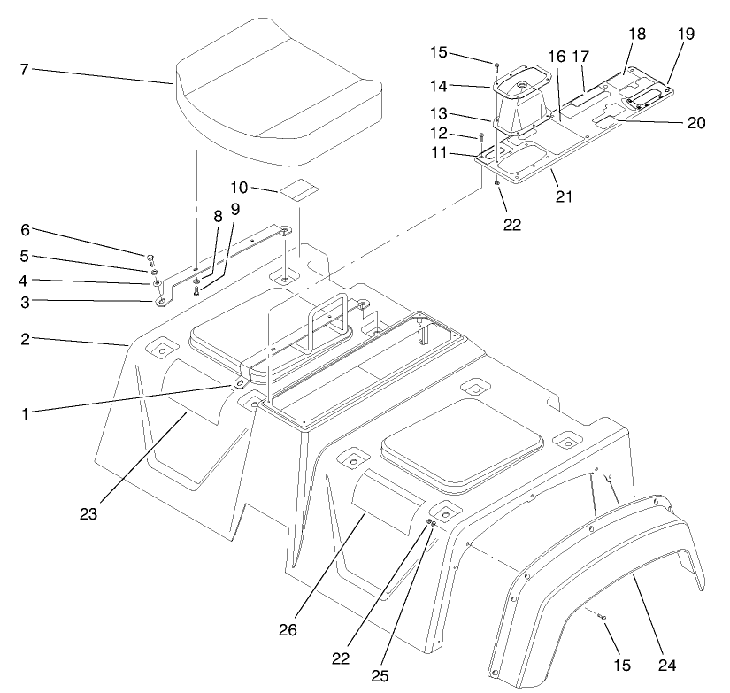 Seat Base Assembly