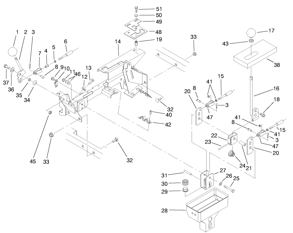 Hi-Lo & Shift Lever Assemblies