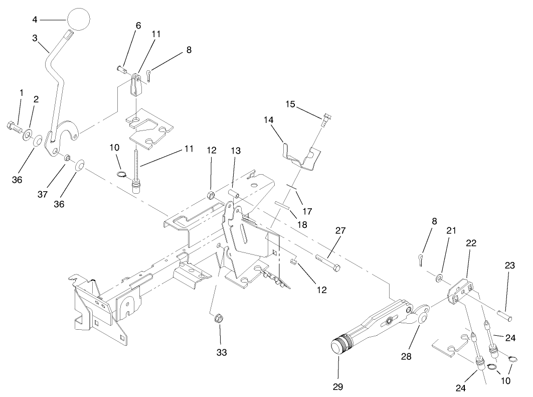 Differential Lock & Parking Brake Assemblies