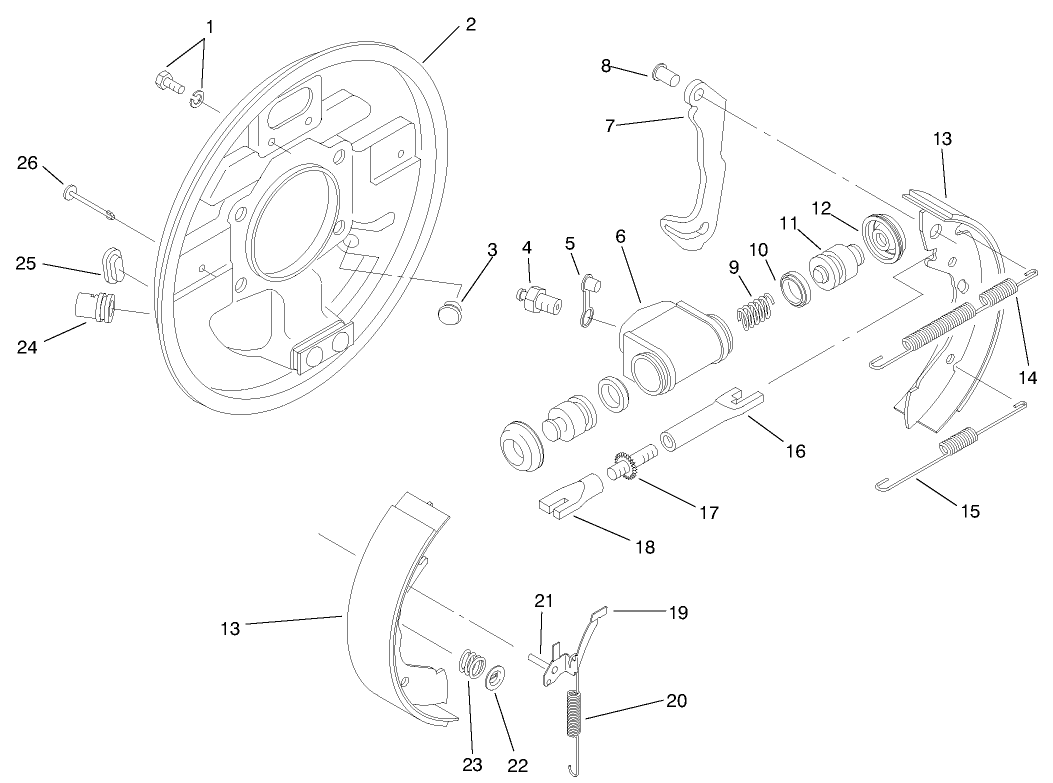 Front Brake Assembly