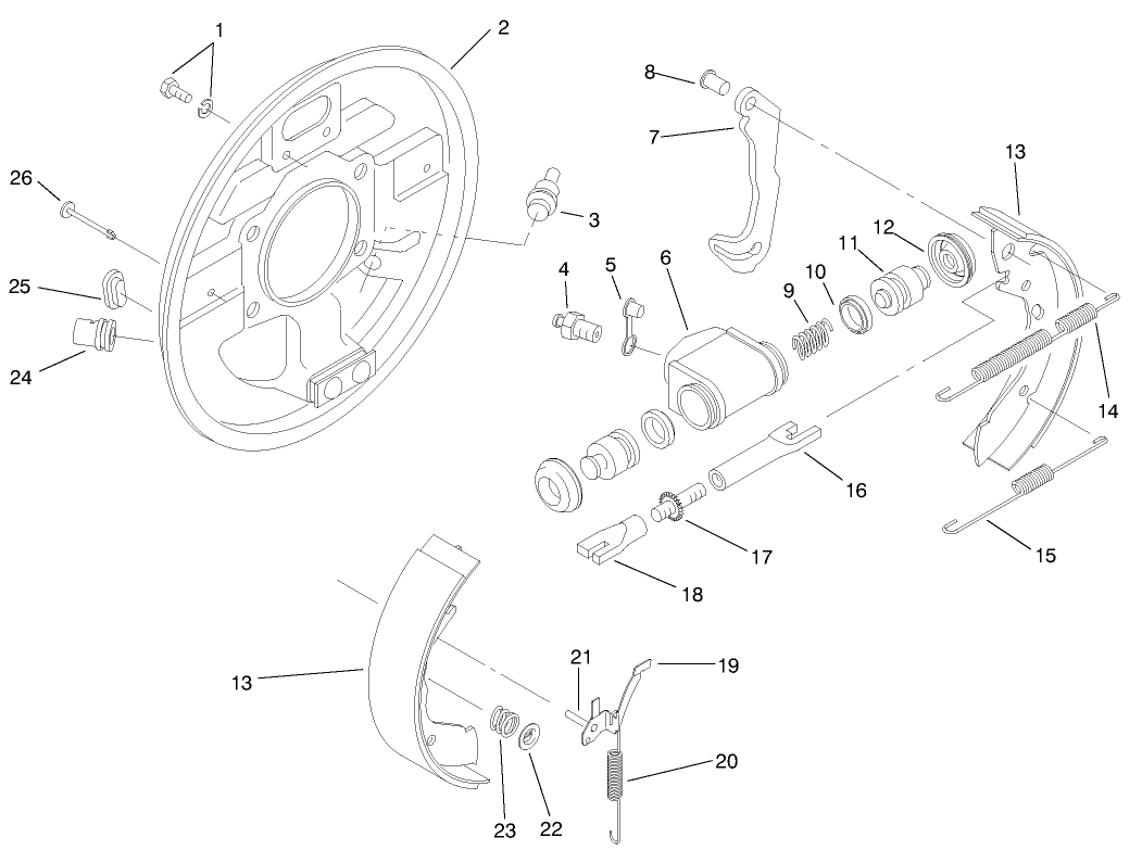 Rear Brake Assembly