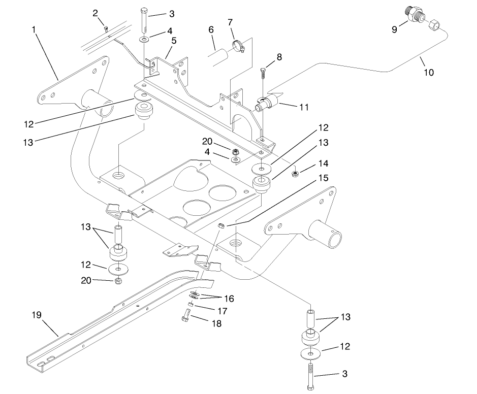 Engine Frame Assembly