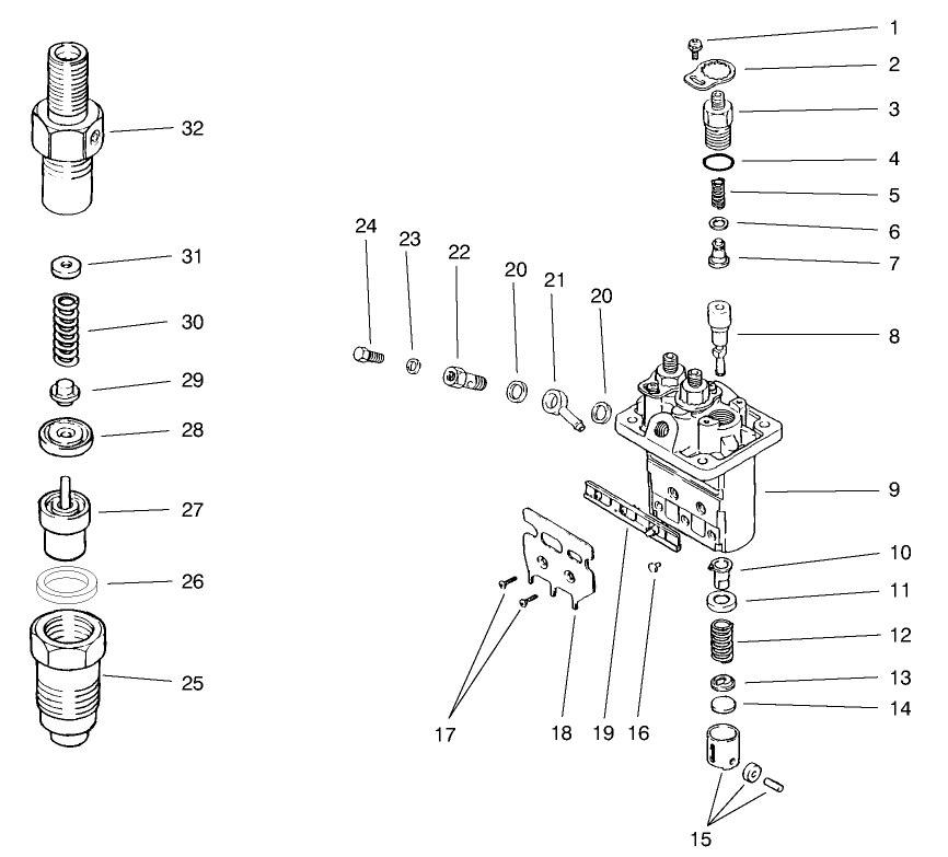 Fuel Injection Pump Assembly