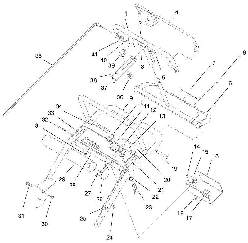 Handle And Control Panel Assembly