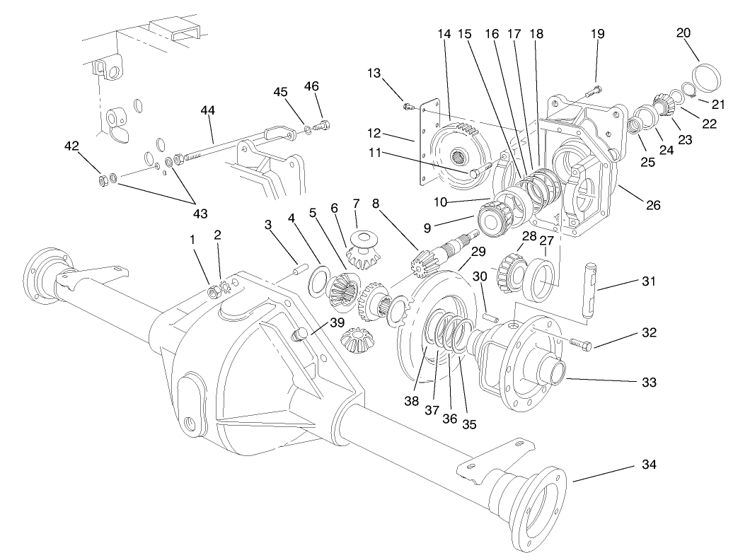 Front Axle Asm No. 86-9600