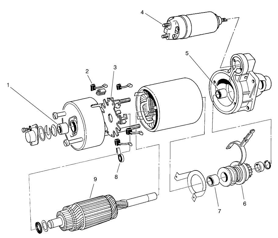 Starter Motor Asm (91ab11000jb)