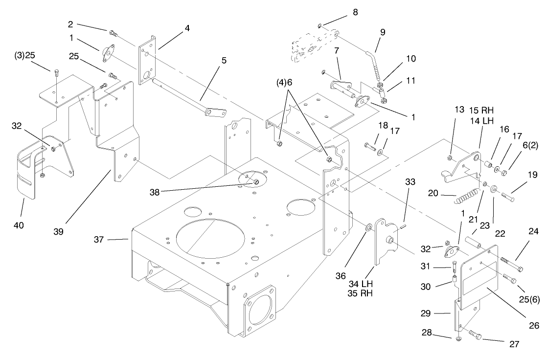Pivot & Linkage Assembly