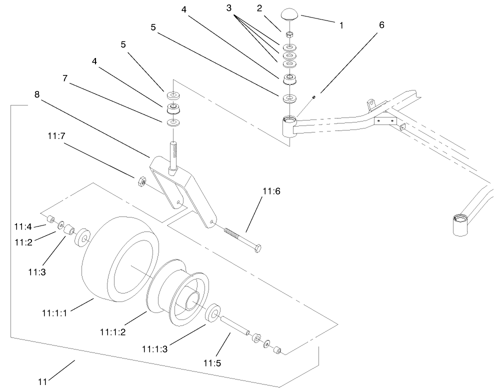 Caster And Wheel Assembly