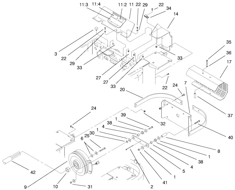 Shields And Clutch Assembly