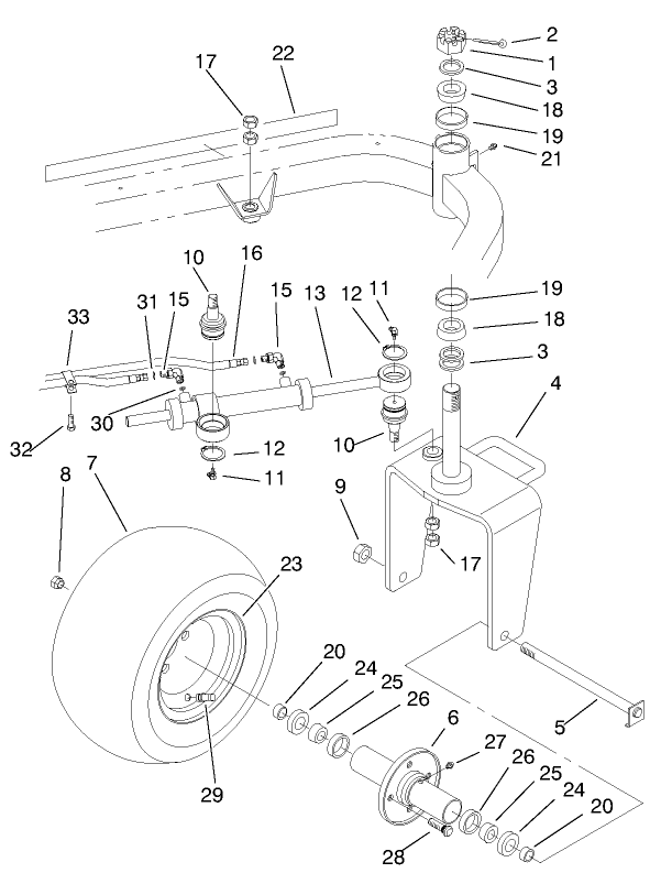 Rear Wheel Assembly