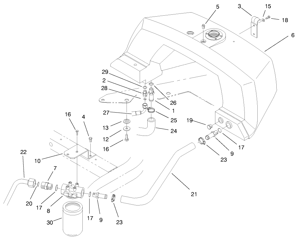 Hydraulic Reservoir Assembly