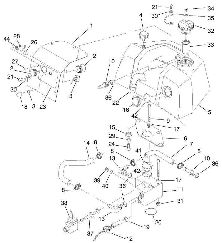 Leak Detector Assembly