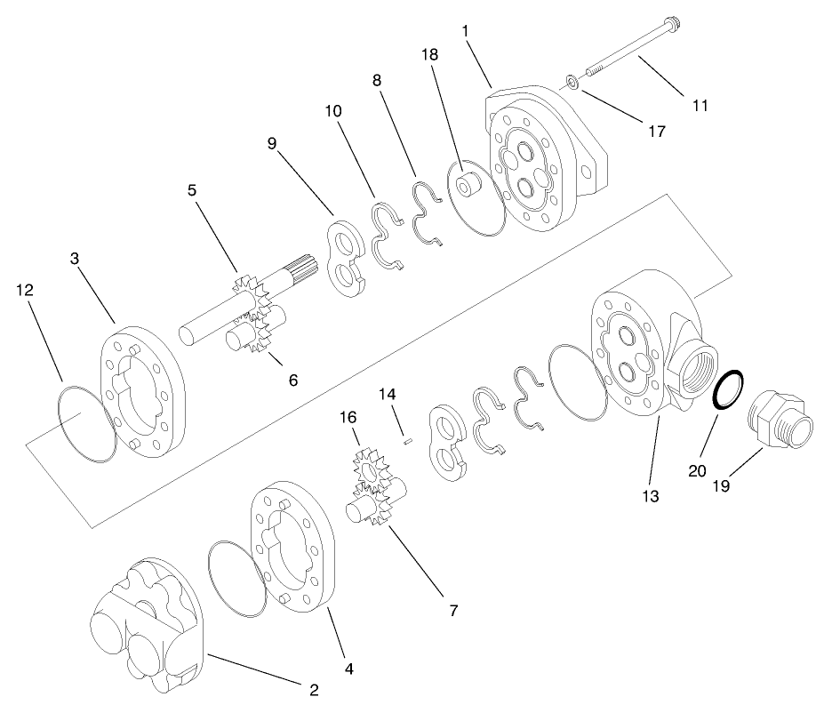 Gear Pump Assembly No. 95-0533