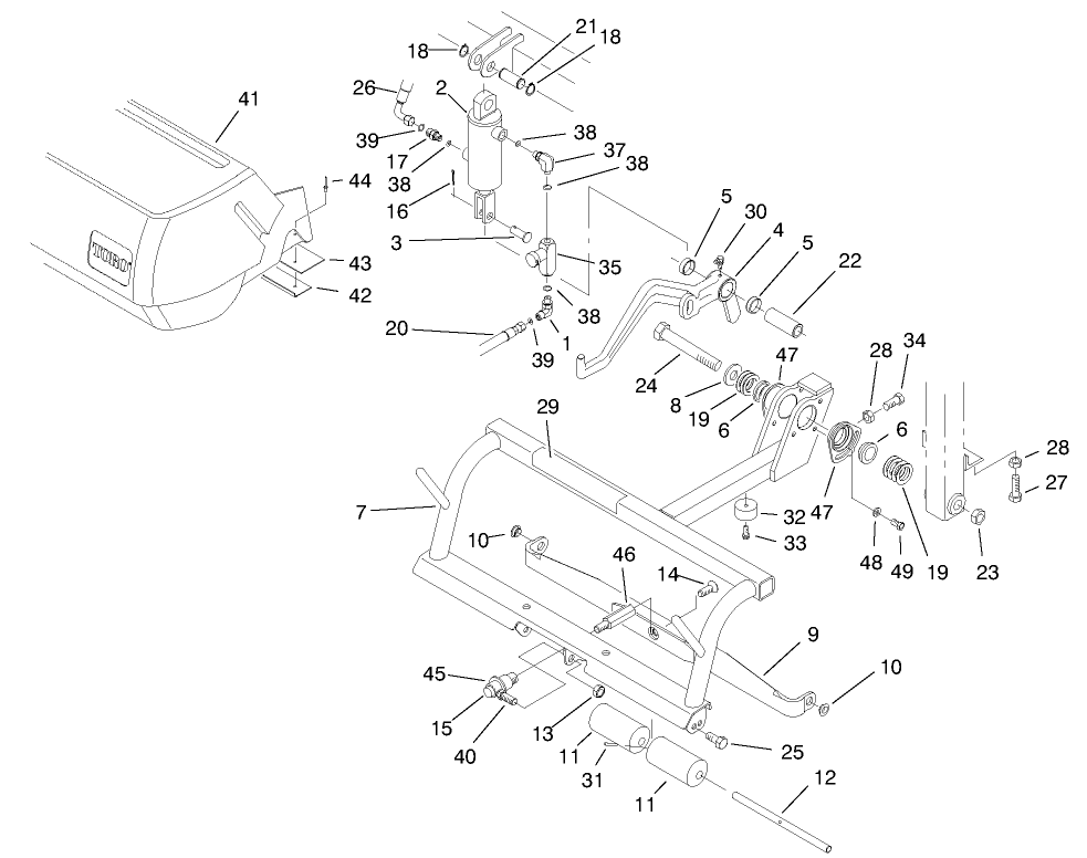 Pull Frame Assembly-Rear