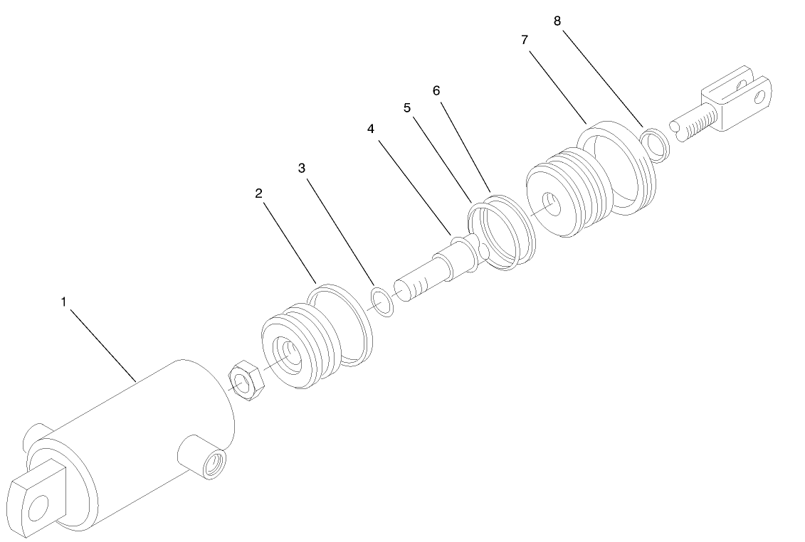 Hydraulic Cylinder No. 99-8157