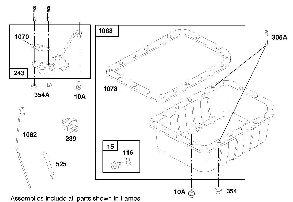 Engine Briggs & Stratton Model 433447-0115-A1