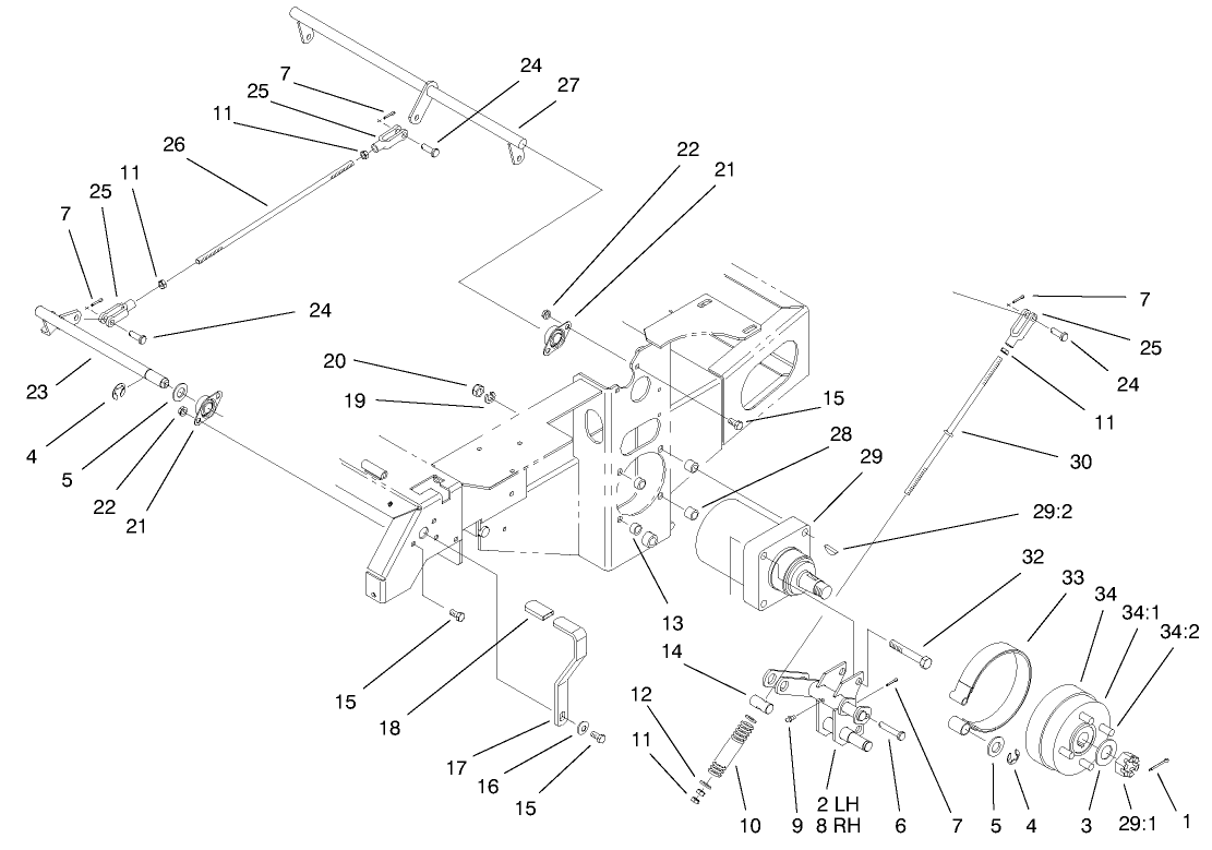 Parking Brake System Assembly