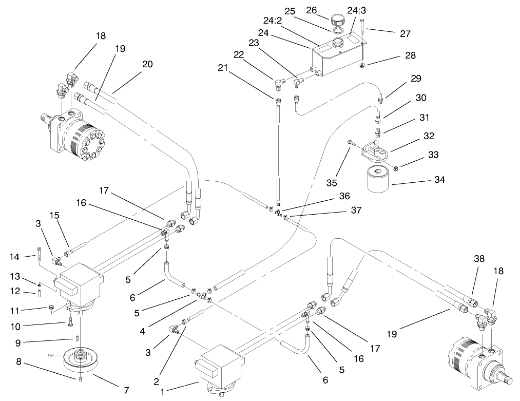 Hydraulic System Assembly