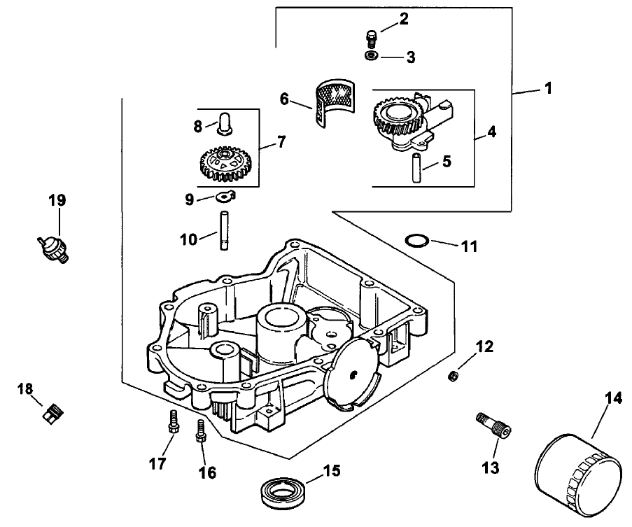 Group 3-Oil Pan/lubrication Assembly