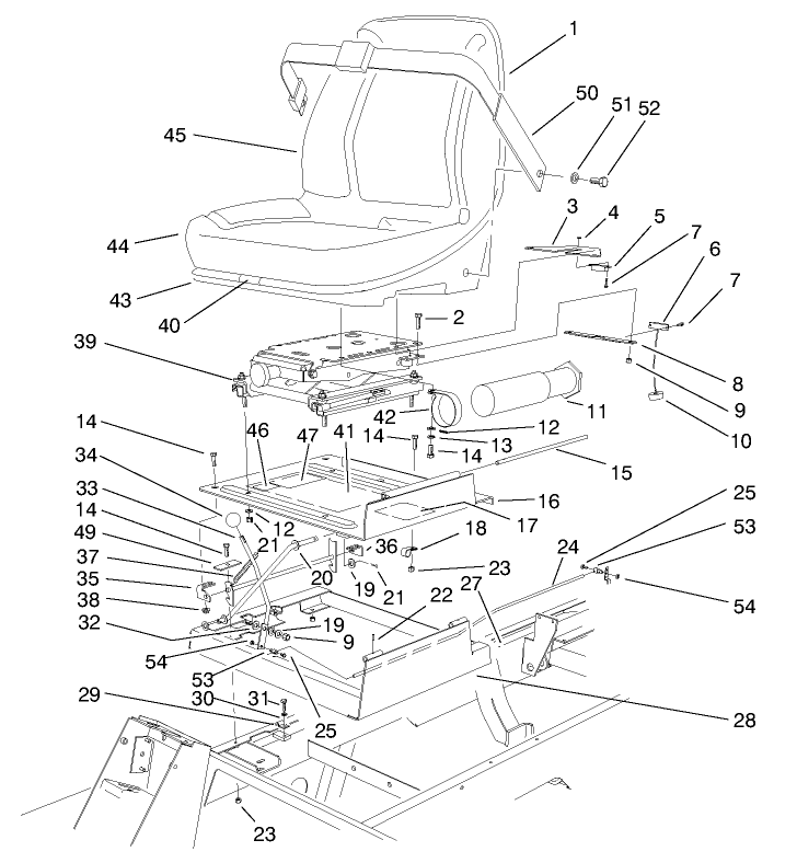 Seat & Throttle Asm
