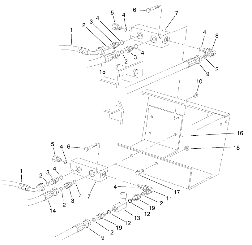 Rear Hydraulic Manifolds