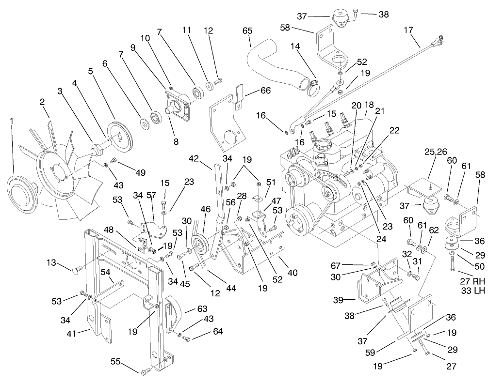 Engine Installation (continued)