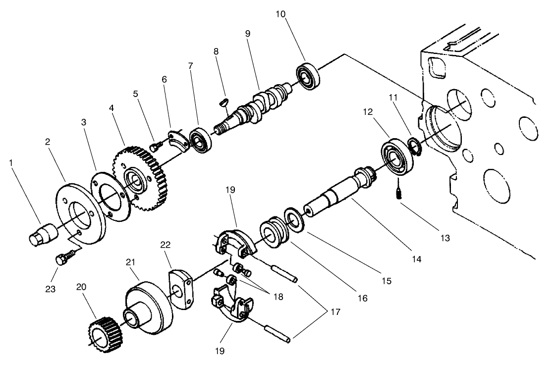 Fuel Camshaft Asm