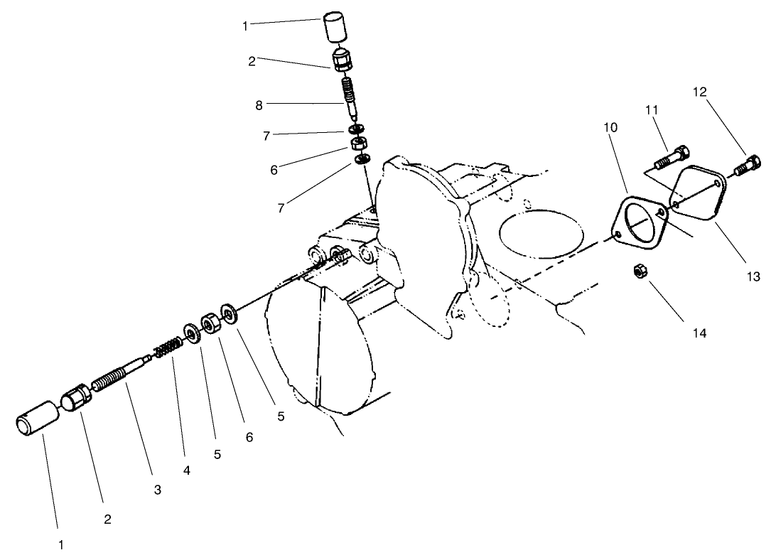 Engine Stop Lever Asm