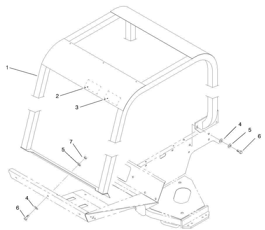 Roll Oveer Protection System (r.o.p.s.)(optional)