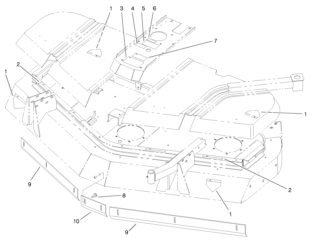 Decal & Baffle Assembly (europe)