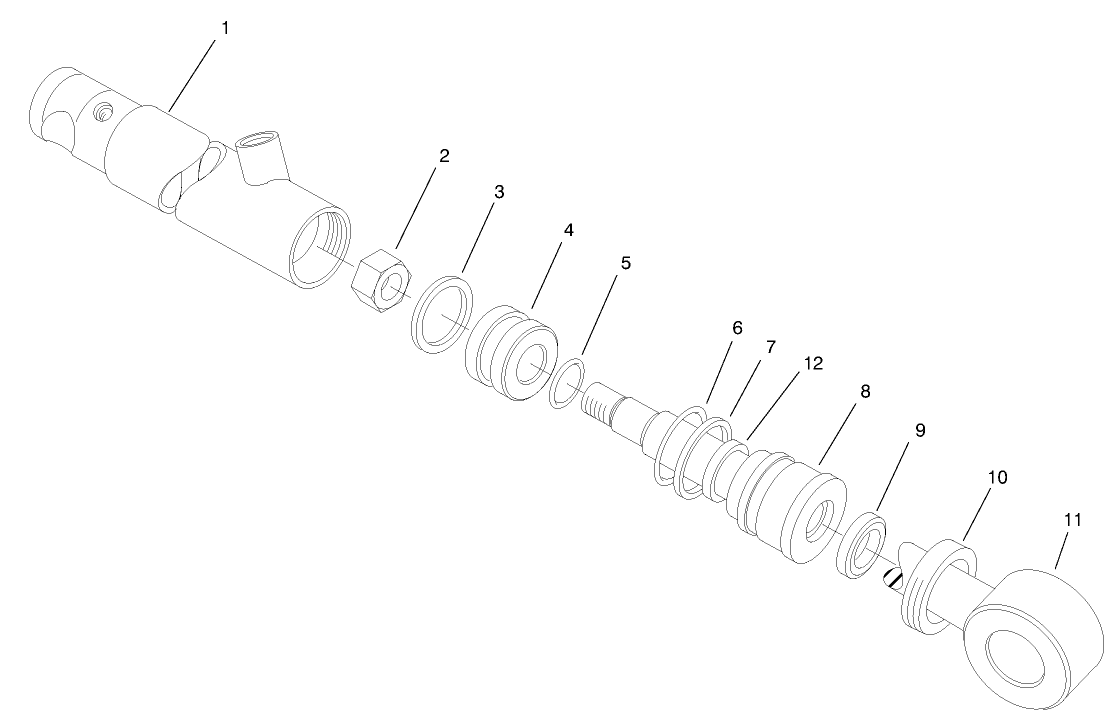 Hydraulic Cylinder No. 99-8160