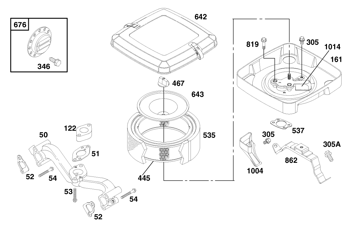 Engine Briggs & Stratton Model 303447-1179-E1
