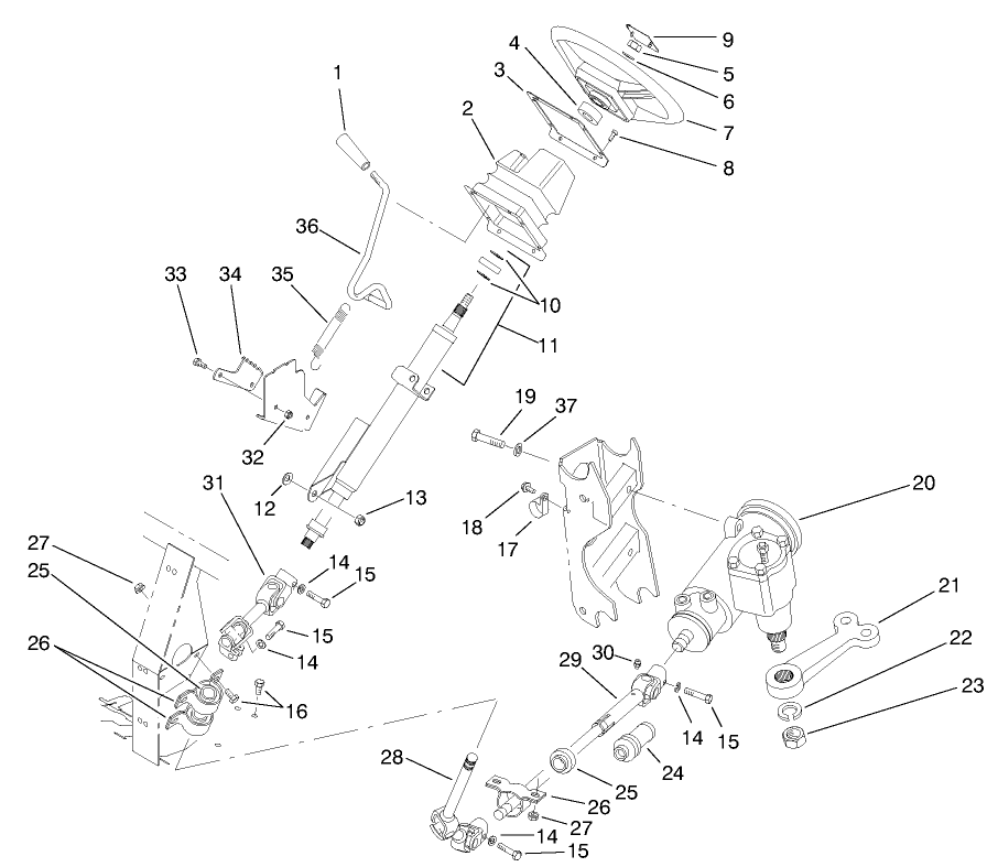 Steering Linkage Assembly