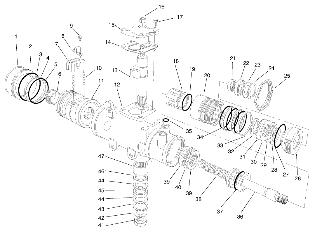 Steering Gear Assembly No. 87-1500