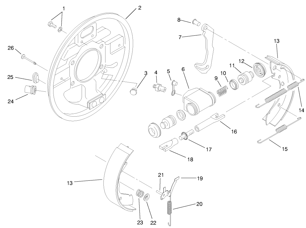 Front Brake Assembly