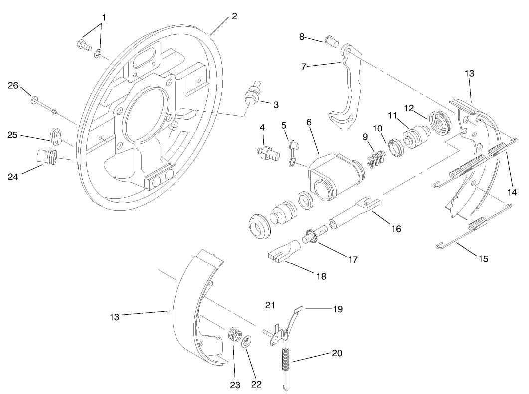 Rear Brake Assembly