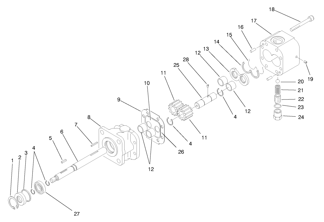 Hydraulic Pump Assembly No. 87-5700