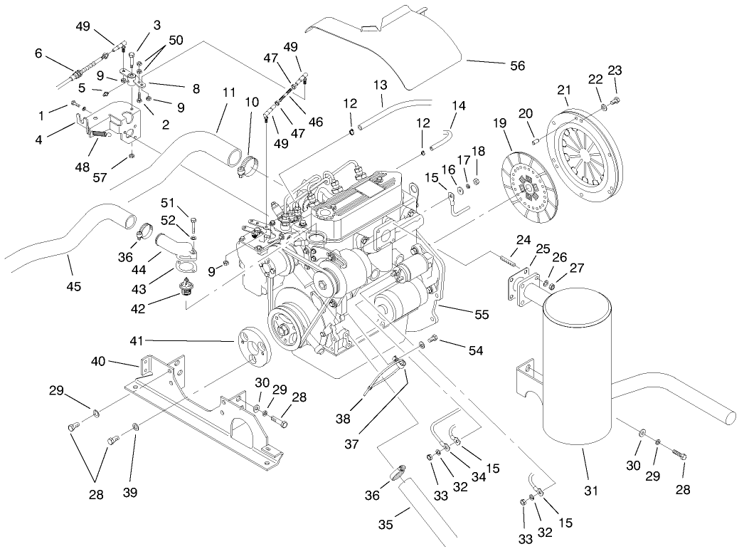 Engine Installation Assembly