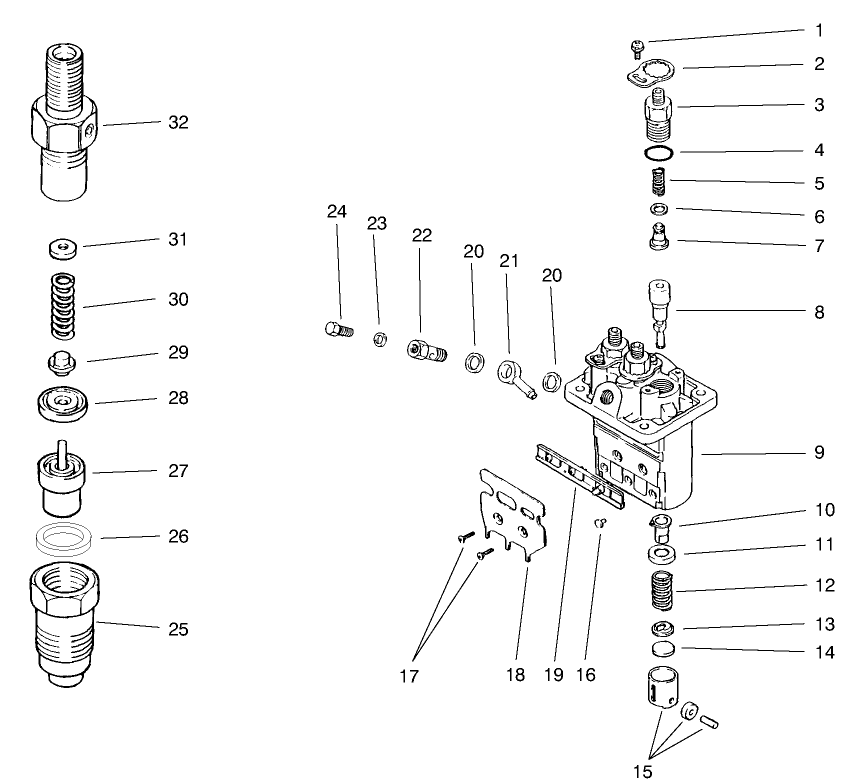 Fuel Injection Pump Assembly