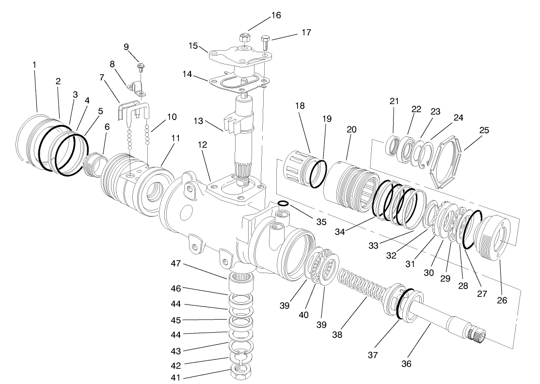 Steering Gear Assembly No. 87-1500