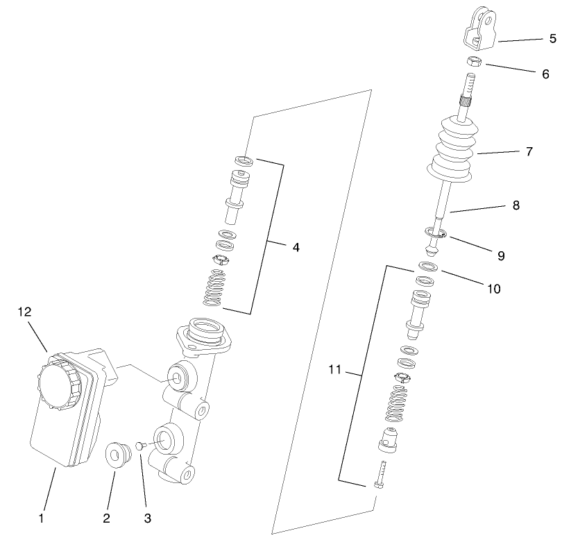 Master Brake Cylinder No. 94-3800
