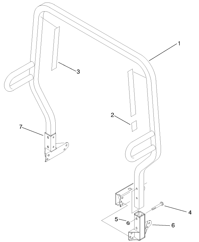 Roll Over Protection Assembly (r.o.p.s.)