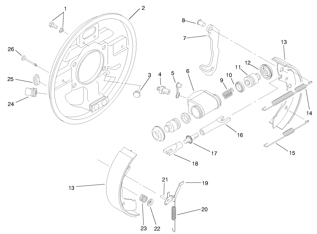 Front Brake Assembly