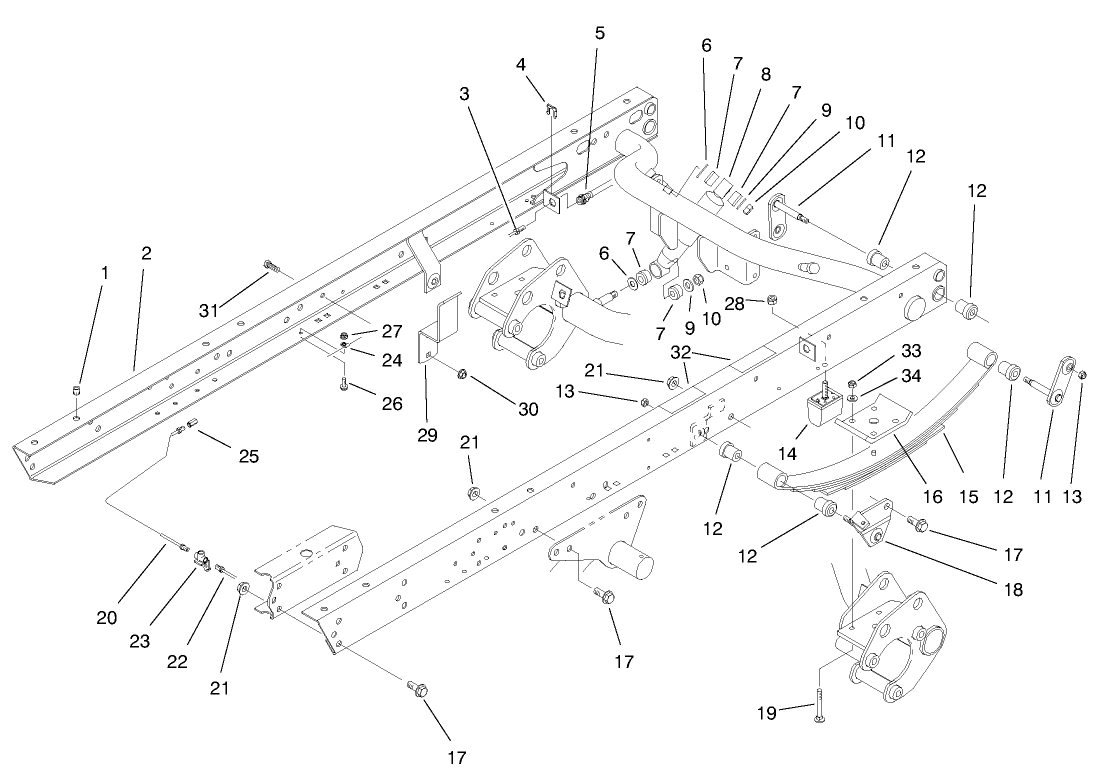 Rear Frame Assembly